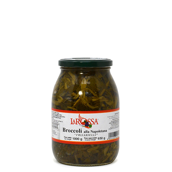 Broccoli "Frijarielli" in olio di semi di girasole