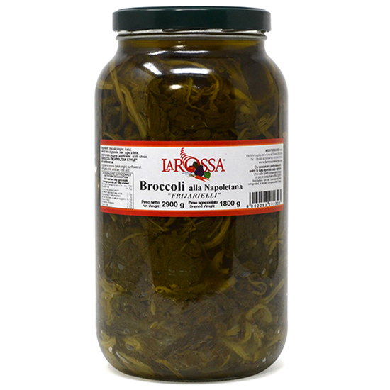 Broccoli "Frijarielli" in olio di semi di girasole